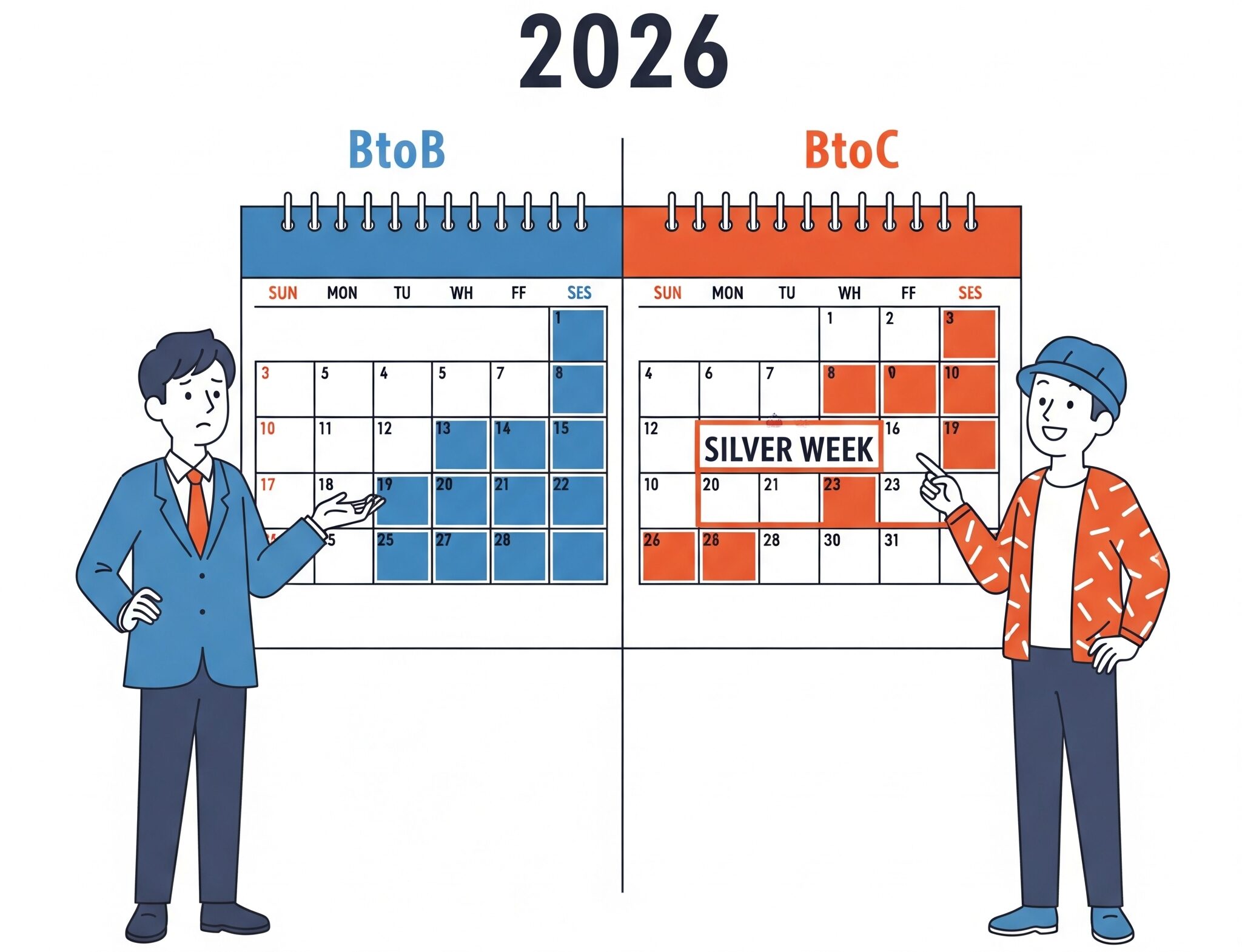 2026年カレンダーと経営戦略